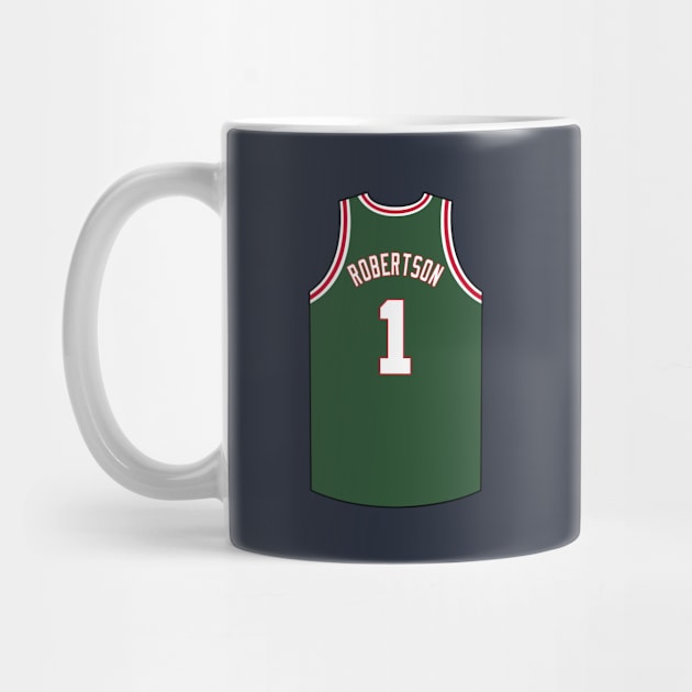 Oscar Robertson Milwaukee Jersey Qiangy by qiangdade